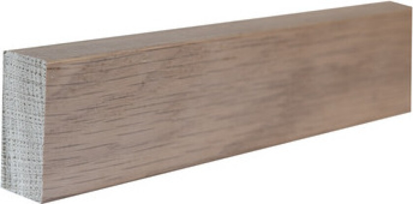 Eik 21x045 glattkant hvittonet spile i eik