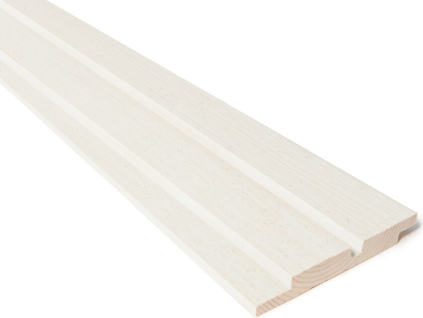 Bilde av Gran 19x148 df rett spor grun dobbelfals rett med spor grunnet