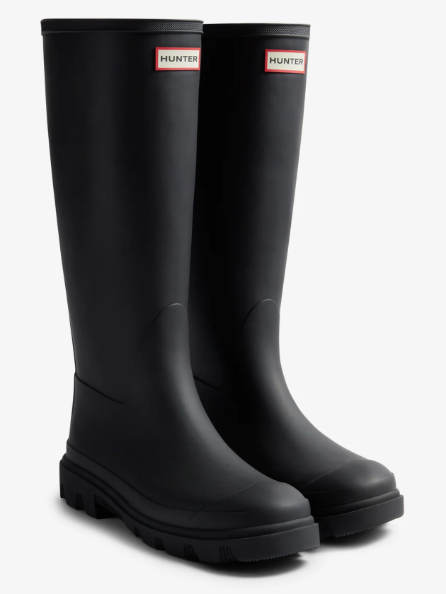 Downpour Tall Boot Dame Black 38