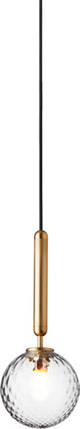 - Miira 1 Pendel Brass/Optic Clear