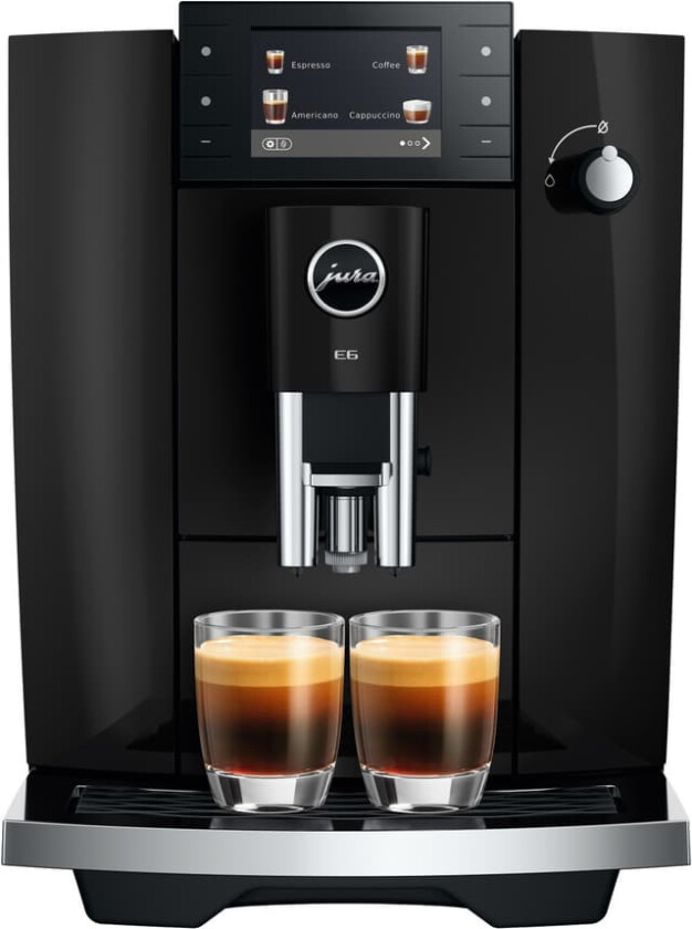 E6 Piano kaffemaskin 15642 (svart)