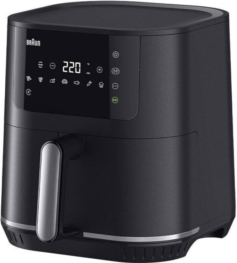 MultiFry 5 HF5030 Airfryer - 6L, 1700W - Svart/S??lv