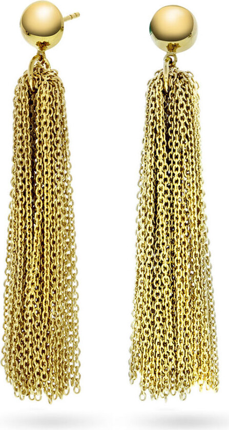 , Øredobber i forgylt sølv