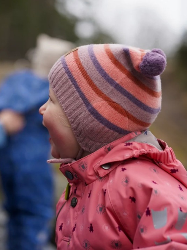 Babylue Lammeull - Brun - Barn - Luer