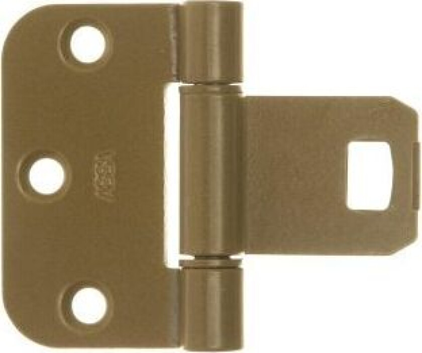 6540 Hengsel 2-pakning Hvitlakkert