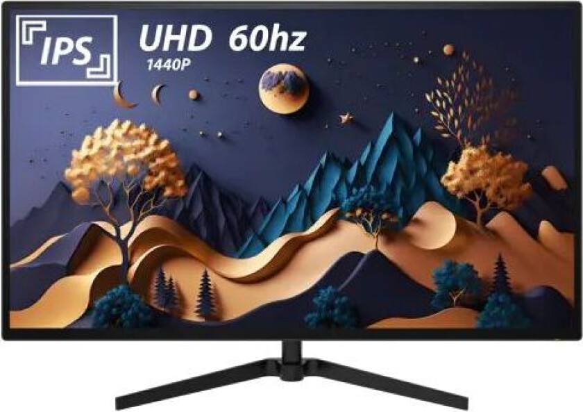 D32qoe Ips Skjerm 31.5" 2560 X 1440 16:9 Ips 60hz