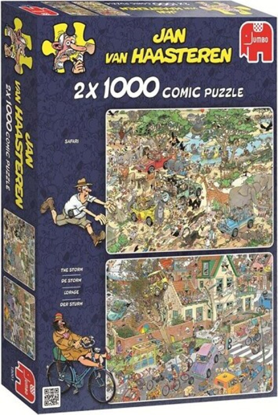 Jan van Haasteren Storm & Safari (2X1000 pcs)