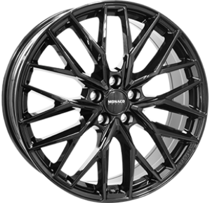 Bilde av MONACO WHEELS GPX Gloss Black 9.5Jx21 5/108 ET41 B63.4