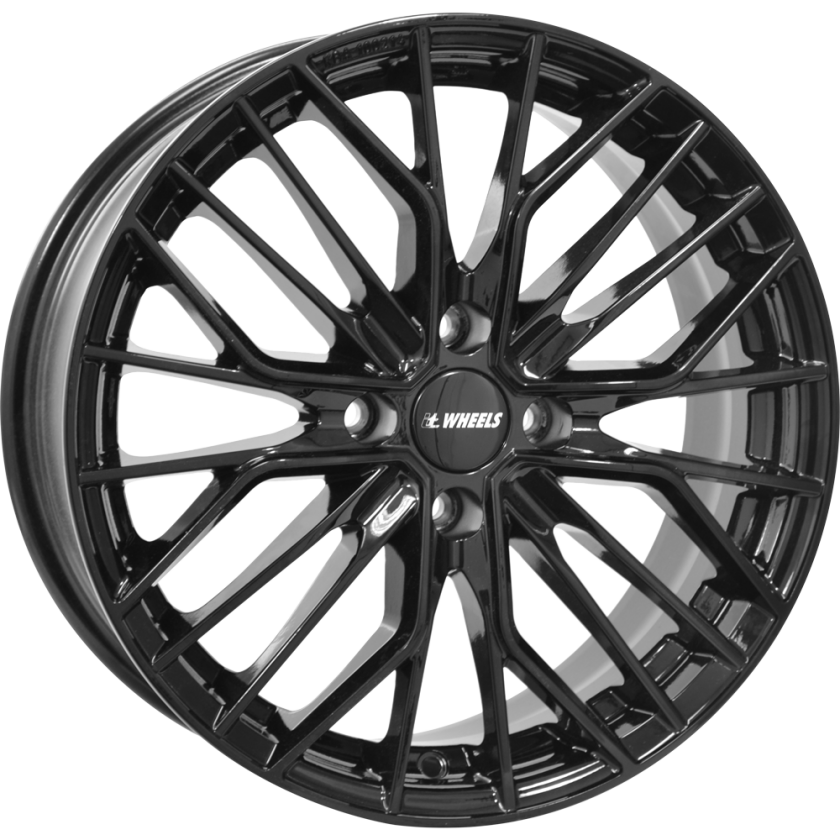 IT WHEELS TIARA 4 Gloss Black 6.5Jx16 4/108 ET30 B65.1