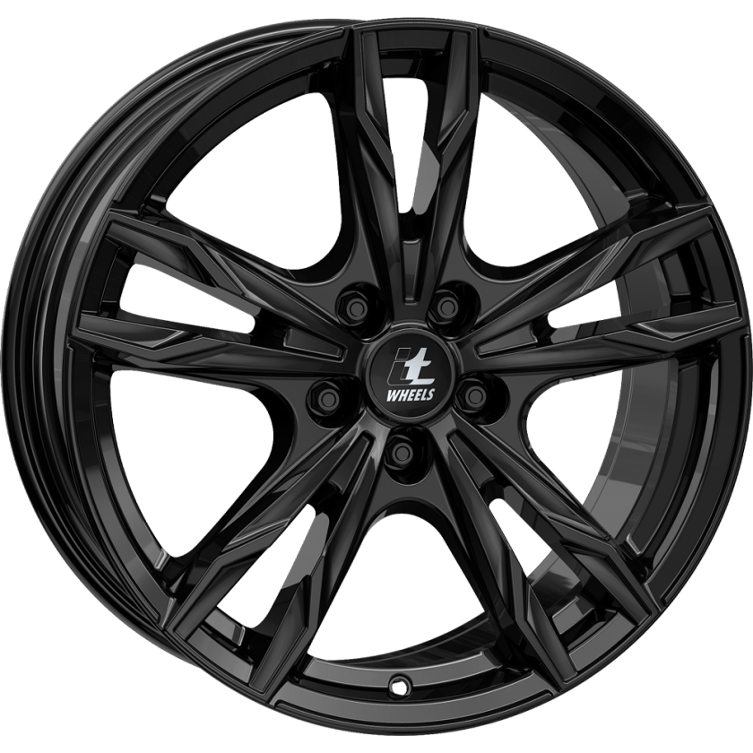 Bilde av IT WHEELS Gina Gloss Black 8Jx18 5/112 ET40 B70.1
