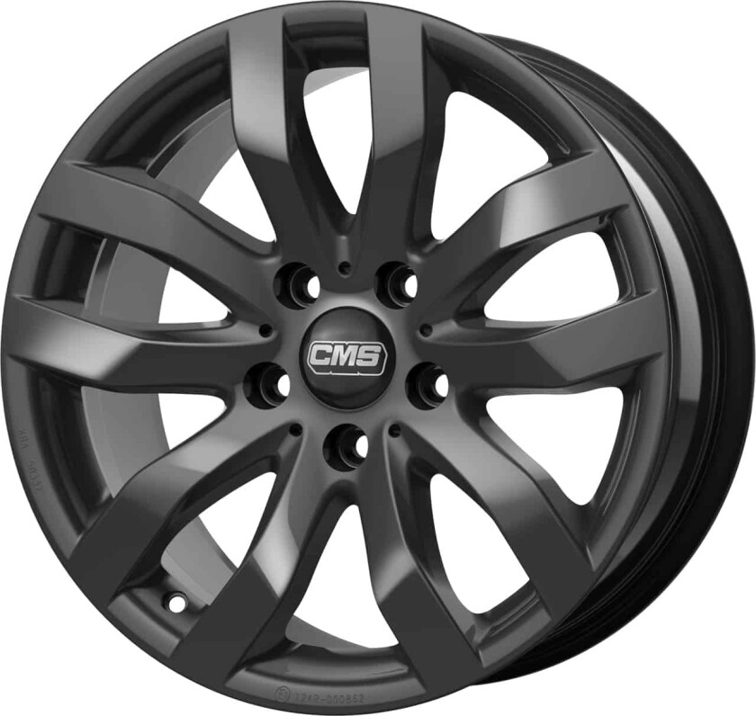 CMS C22 Gloss Black 7.5Jx17 5/114.3 ET40 B60.1