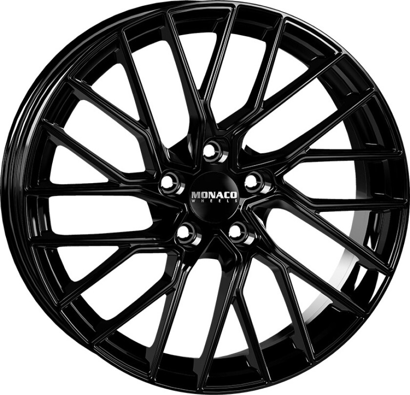 Bilde av MONACO WHEELS GP11 Gloss Black 8Jx19 5/108 ET45 B63.4