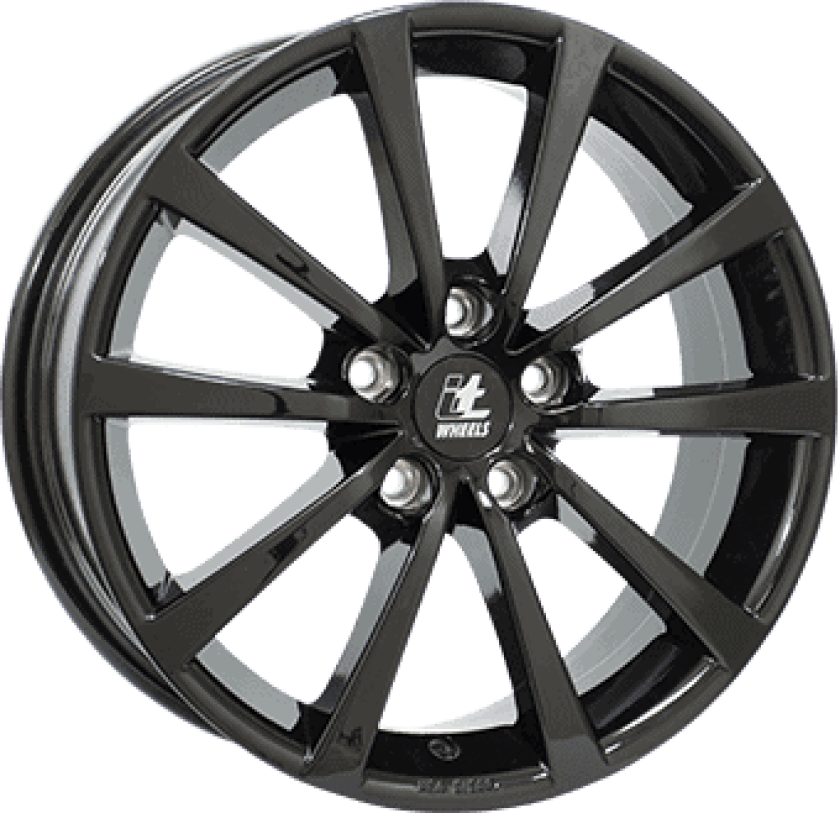 IT WHEELS ALICE Black Gloss 7.5Jx18 5/112 ET35 B66.6