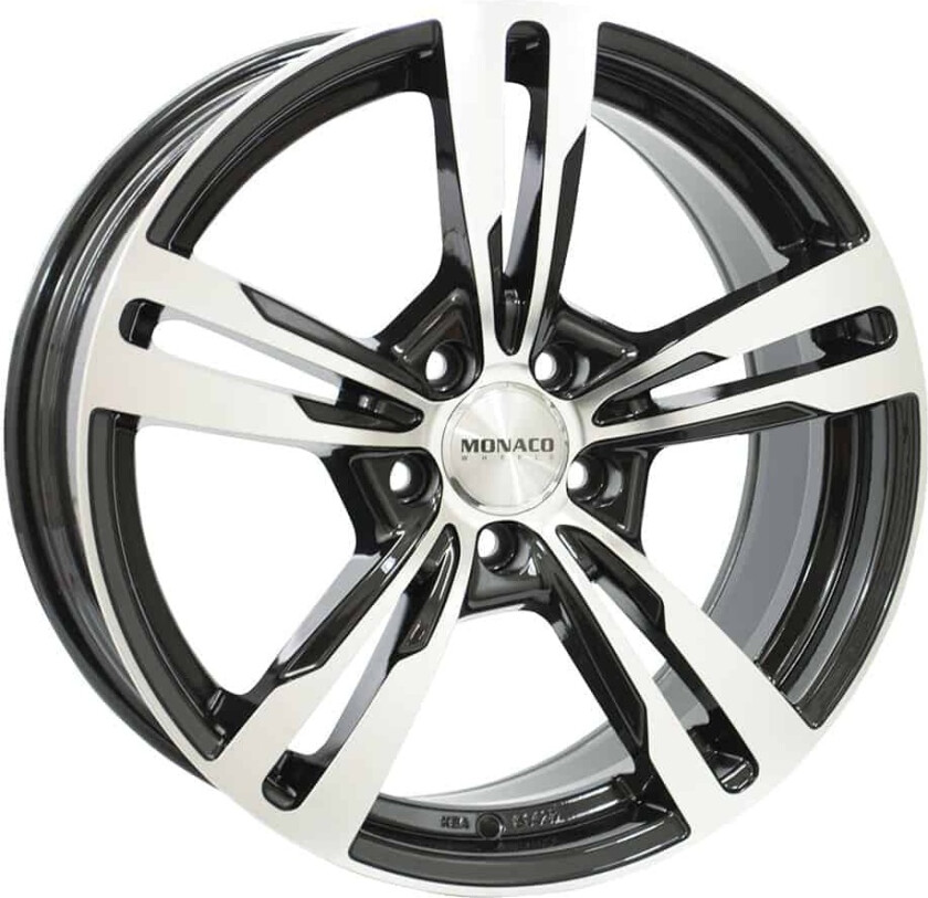 MONACO WHEELS GP4 Gloss Black Polished 8.5Jx20 5/112 ET35 B66.5