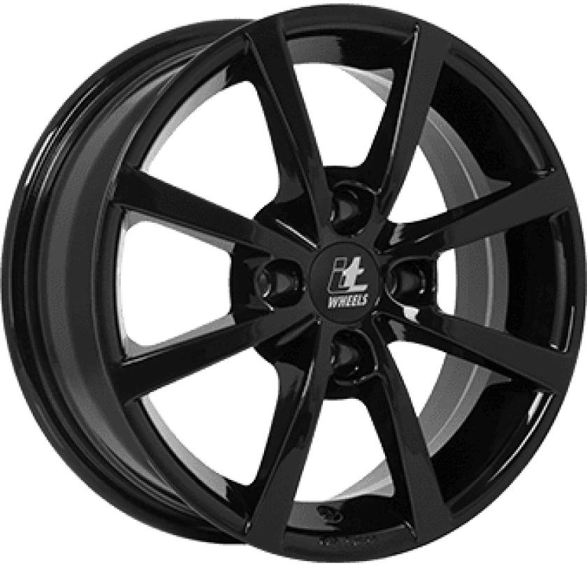 Bilde av IT WHEELS ALISIA Black Gloss 6.5Jx16 4/108 ET20 B65.1