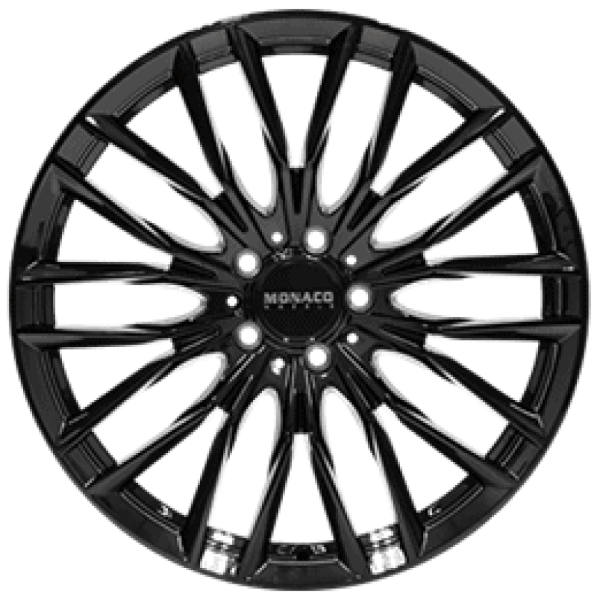 MONACO WHEELS GP2 Gloss Black 8Jx18 5/120 ET35 B72.6