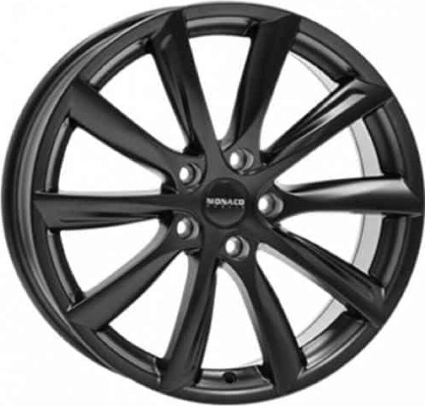 MONACO WHEELS GP6 Matt Black 8.5Jx19 5/114.3 ET40 B64.1