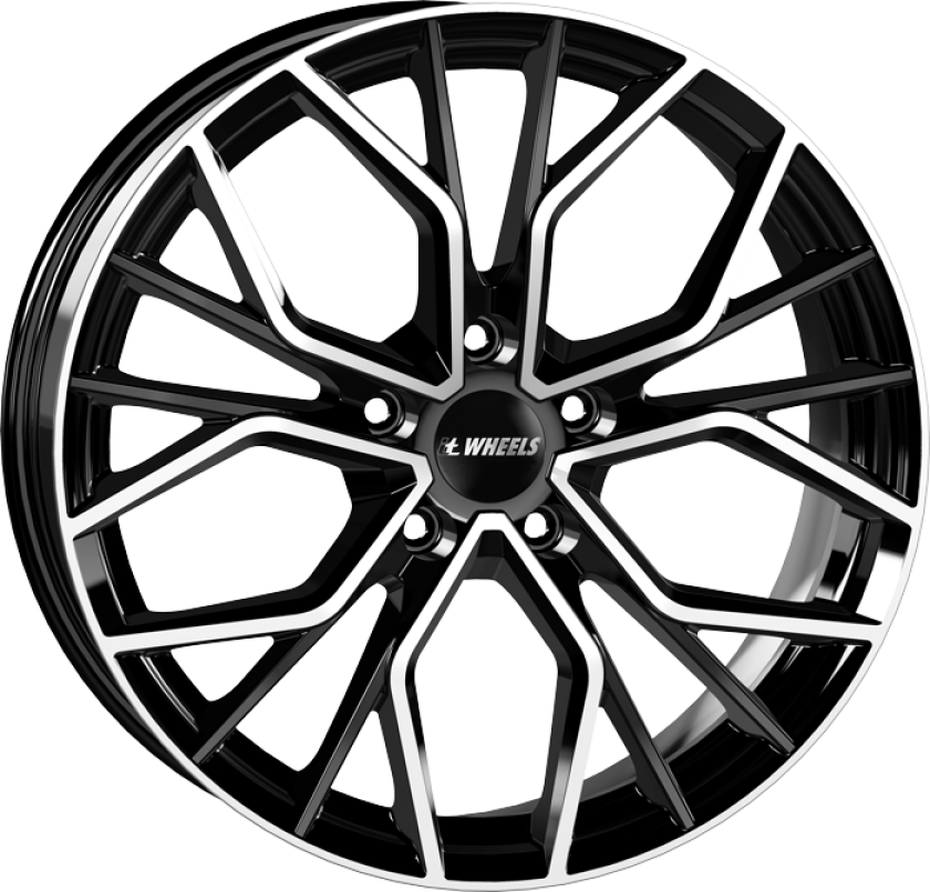 Bilde av IT WHEELS TIARA Black Polished 8.5Jx20 5/112 ET30 B66.5