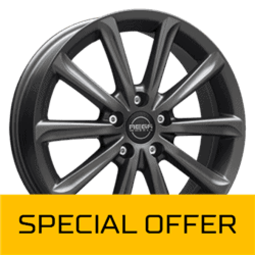 Bilde av MEGA WHEELS Virgo Dark 6.0Jx15 5/114.3 ET42 B73.2