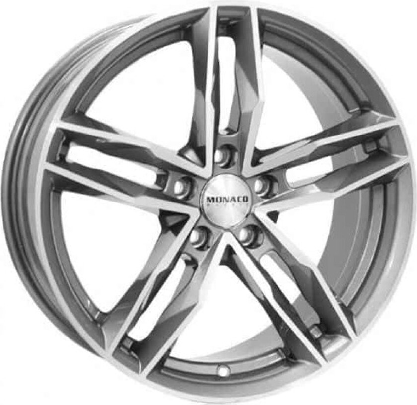 MONACO WHEELS RR8M Anthracite Polish 8Jx18 5/112 ET35 B66.5