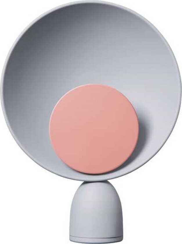 - Blooper Bordlampe Ash Grey/Indian Red