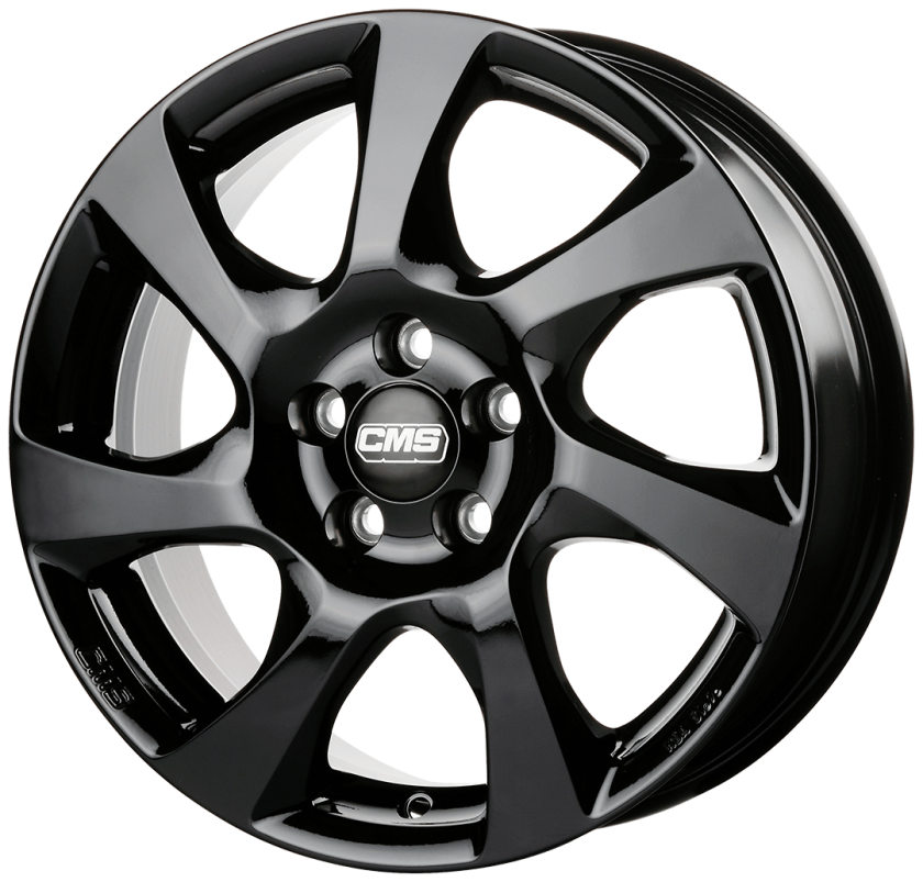 CMS C24 Gloss Black 6Jx15 5/100 ET45 B54.1