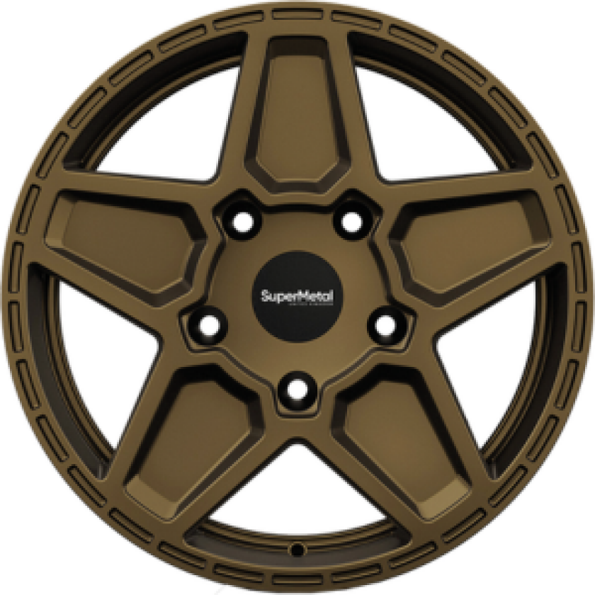 SUPERMETAL Rocket Matt Bronze 8Jx18 5/120 ET40 B65.1