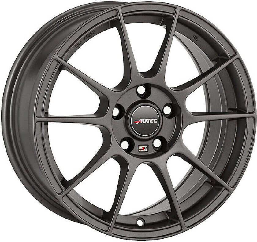 AUTEC WIZARD Gunmetal Dull 7Jx16 4/100 ET35 B70