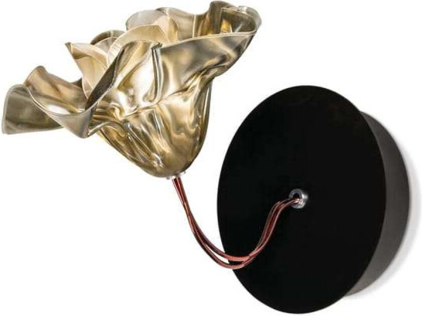 - La Fleur Vegglampe Black/Golden