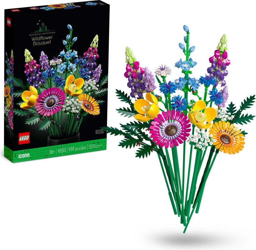 Lego Bukett med markblomster 10313