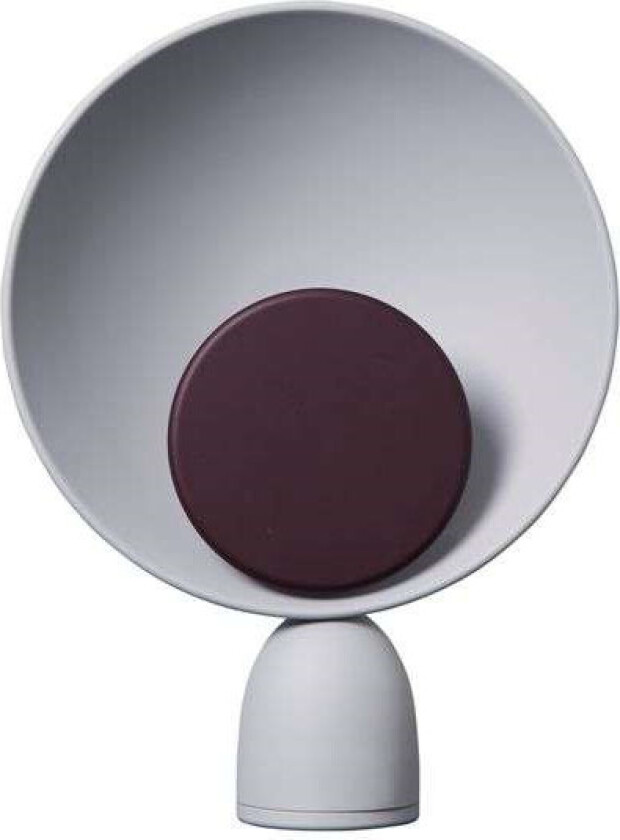 - Blooper Bordlampe Ash Grey/Fig Purple