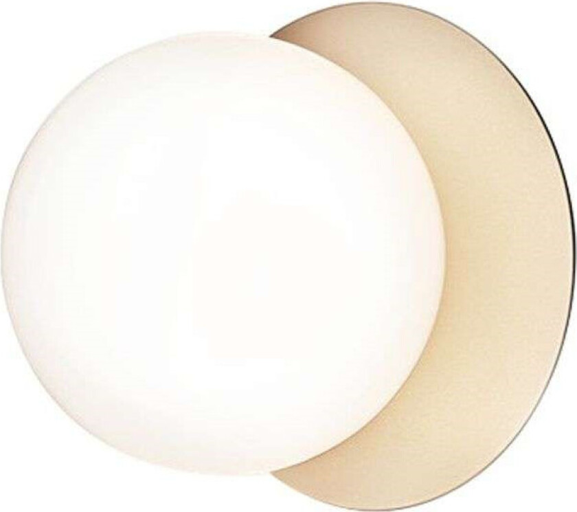 - Liila 1 Large Vegglampe/Loftlampe Nordic Gold/Opal White