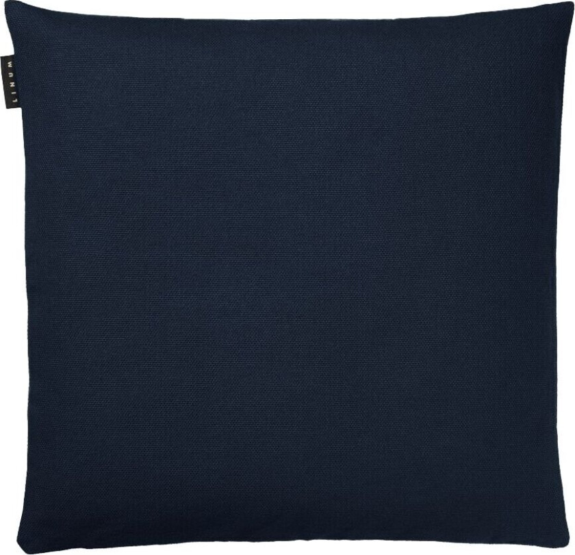 Linum Pepper putetrekk 50x50 cm Mørk marineblå