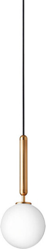 - Miira 1 Pendel Brass/Opal White