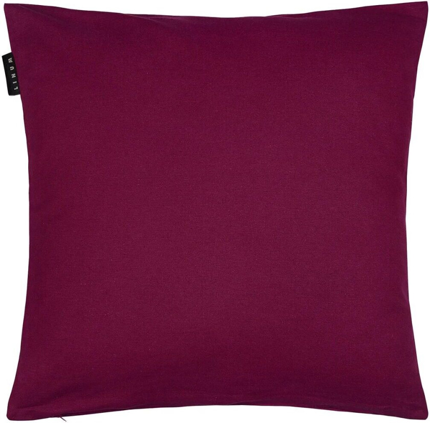 Linum Annabell putetrekk 50x50 cm Burgunderrød