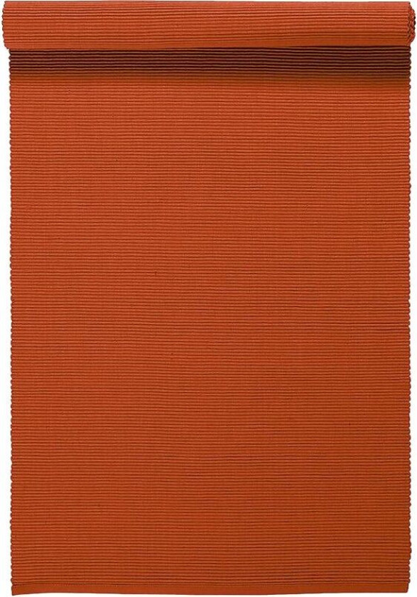 Linum Uni bordsløper 45x150 cm Rustorange