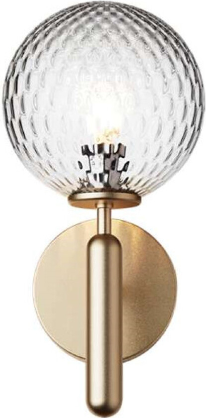 - Miira Vegglampe Brass/Optic Clear