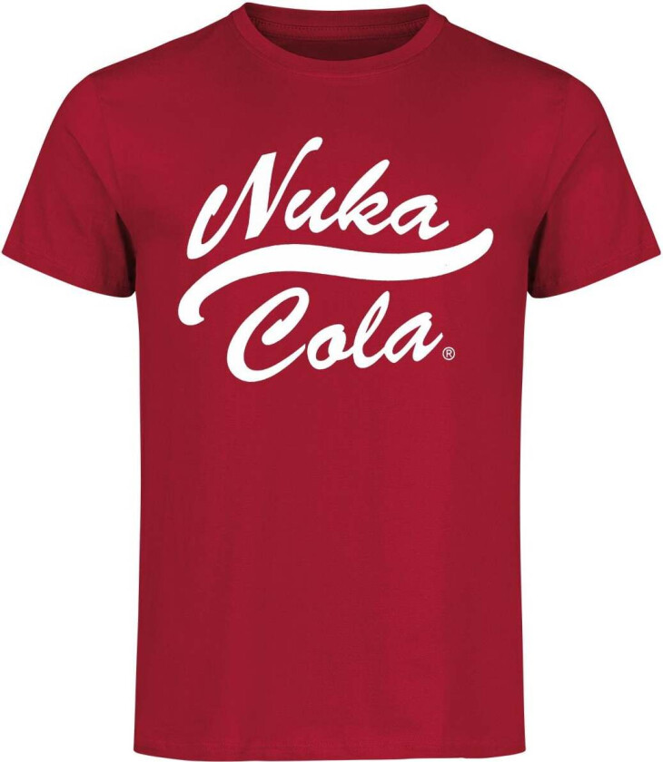 gaming T-skjorte - Nuka Cola - S til XXL - Unisex - rød