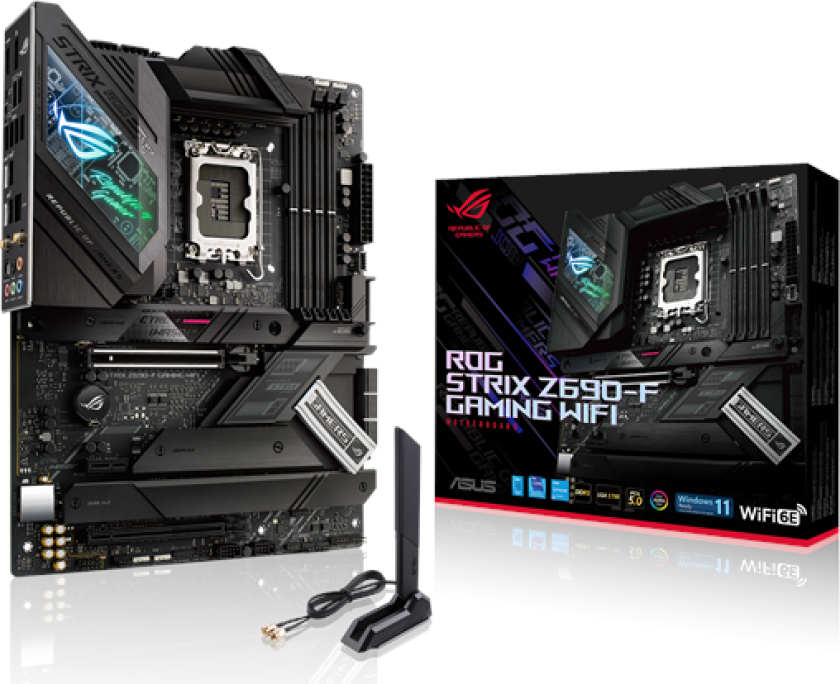 Asus Rog Strix Z690-f Gaming Wifi Ddr5 Atx Hovedkort