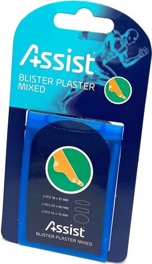 ASSIST BLISTER MIXED, gnagsårplaster STD