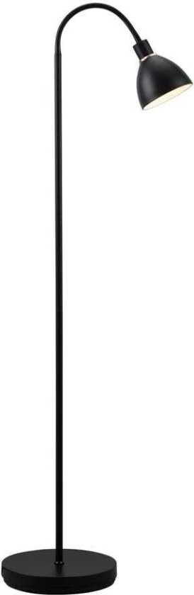 - Ray Single Gulvlampe Black