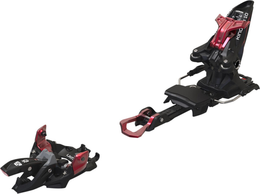 Touring Bindings KingPin 10 100-125mm 22/23, toppturbinding unisex Black-Red