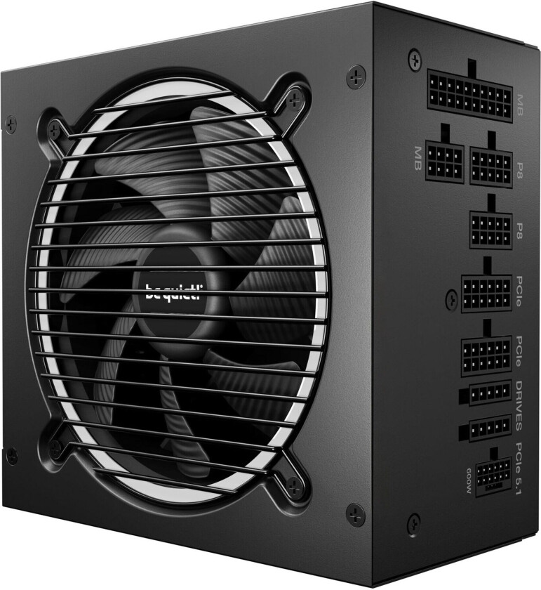 PURE POWER 13 M Strømforsyning (PSU) - 1200 Watt - 120 mm - ATX 3.1 - 80 Plus Gold sertifisert