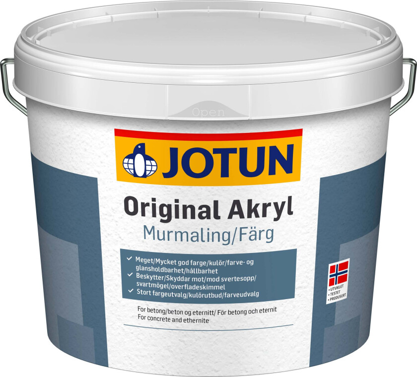 Bilde av Jotun Original Akryl Murmaling Hvit 10L
