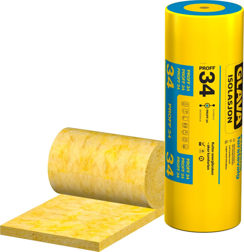 Proff 34 rull 50x560x9200mm 2 stk 10,3 m2/pk