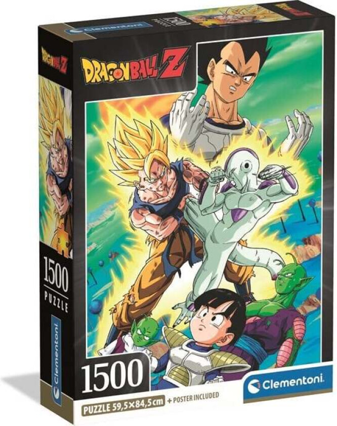 Puzzle Dragonball Z Compact 1500 pieces 2D Puslespill
