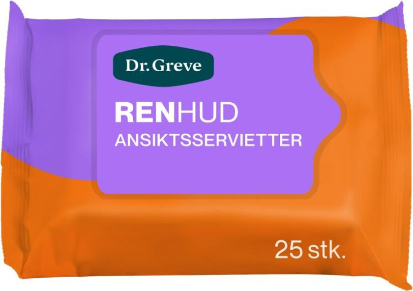 Dr.Greve Wipes Ansiktsservietter 25stk