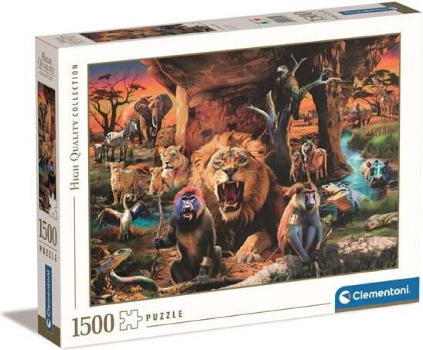 Puzzle HQC The Tribal Society 1500 pieces 2D Puslespill