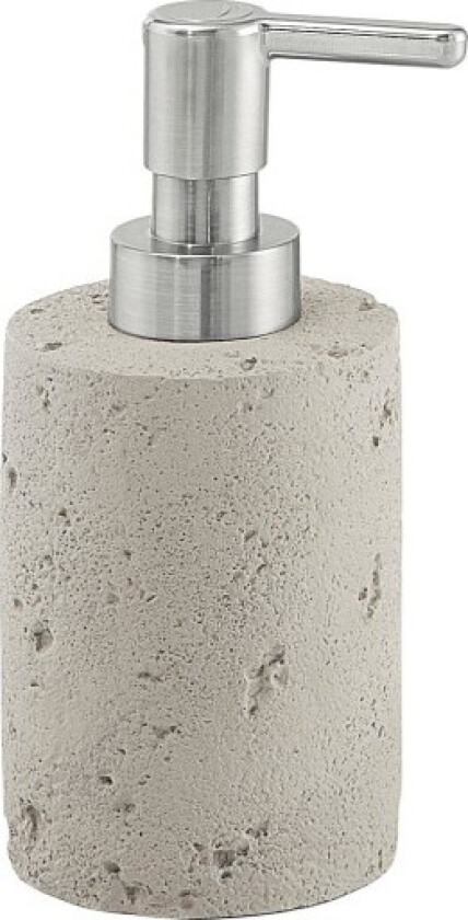 Gine såpedispenser, grå