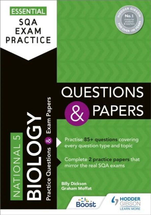 Essential SQA Exam Practice: National 5 Biology Questions and Papers av Billy Dickson, Graham Moffat